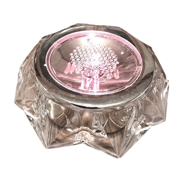 NWOT Darice Frosted Glass Snowman with Scarf and Hat with Christmas Tree Set - Picture 11 of 14